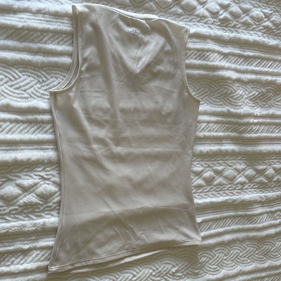 White Under Armour Athletic Tank - Picture 3 of 4